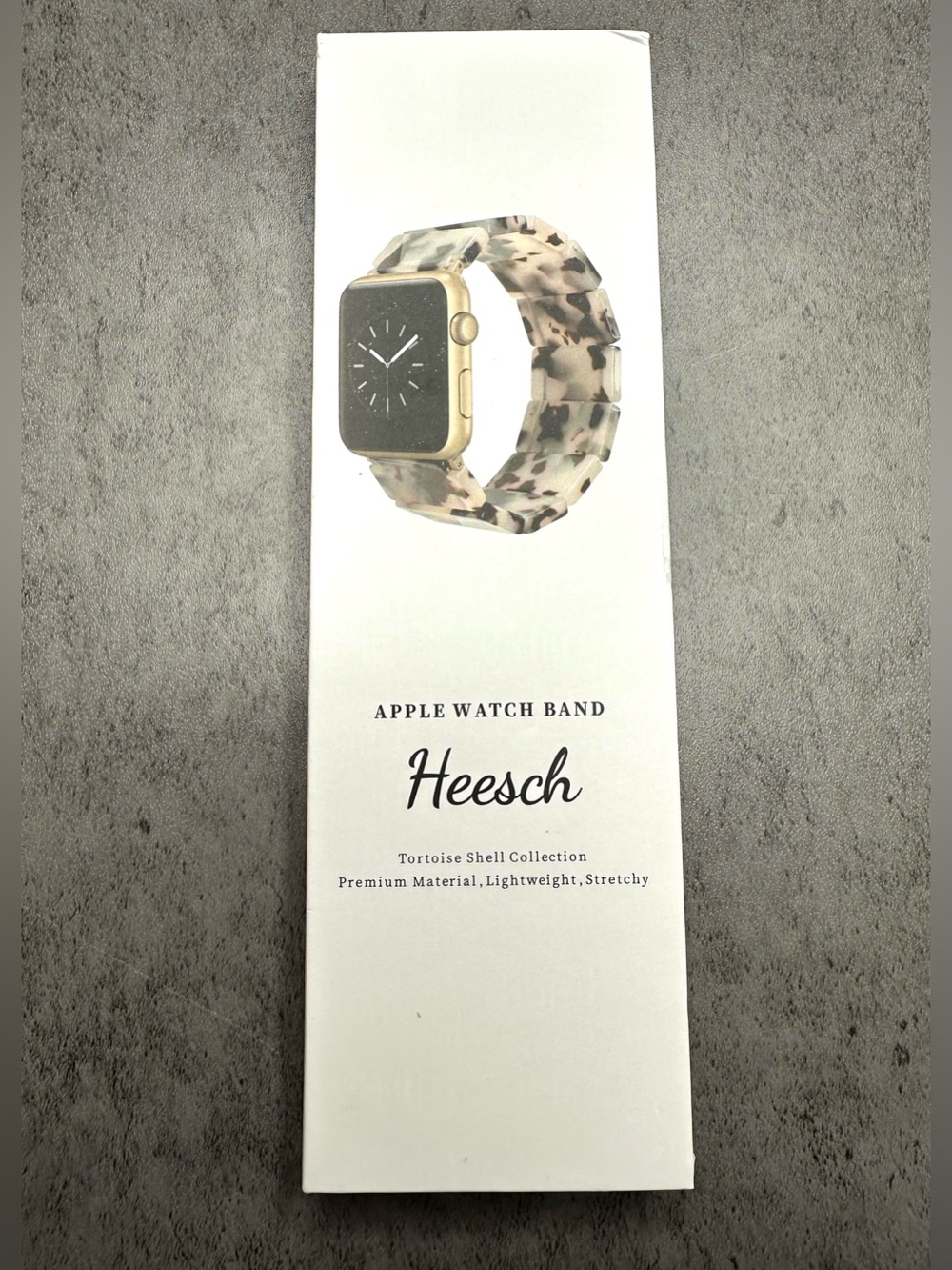 Tortoise Shell Apple Watch Band - Neutral Tortoiseshell